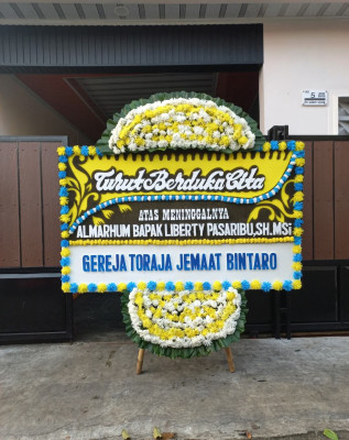 Papan Bunga Duka di Petobo